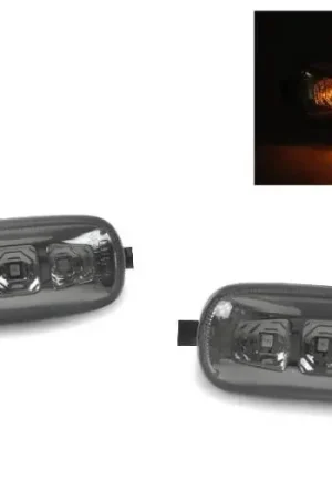 B6 & 2006-2008 B7 Audi A4/S4/Rs4 Smoke Amber Led DEPO Side Marker Lights Premium