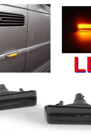 BMW E38 7 Series/E46 M3 Crystal Light Bar Amber Led Smoke DEPO Side Marker Don’t Miss Out