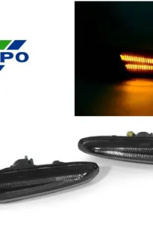 Premium BMW E90/E91/E92/E93/E82 DEPO SMOKE LIGHT BAR AMBER LED DEPO Side Marker LightS