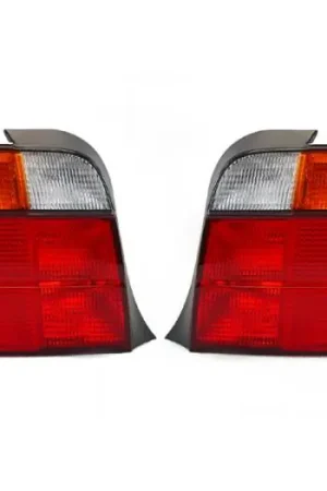 Popular BMW E36 3D Depo Am Red/Amber DEPO Tail Lights