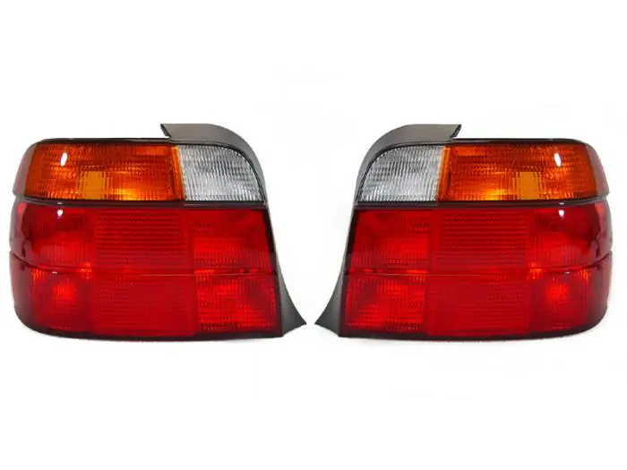 Popular BMW E36 3D Depo Am Red/Amber DEPO Tail Lights