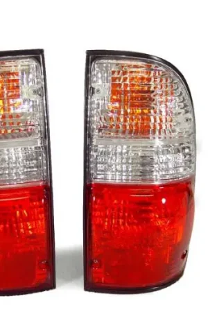 No Minimum Order Toyota Tacoma Red/Clear Rear DEPO Tail Light