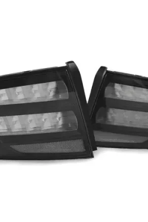 Markdown Acura TL Black/Clear Rear DEPO Tail Light
