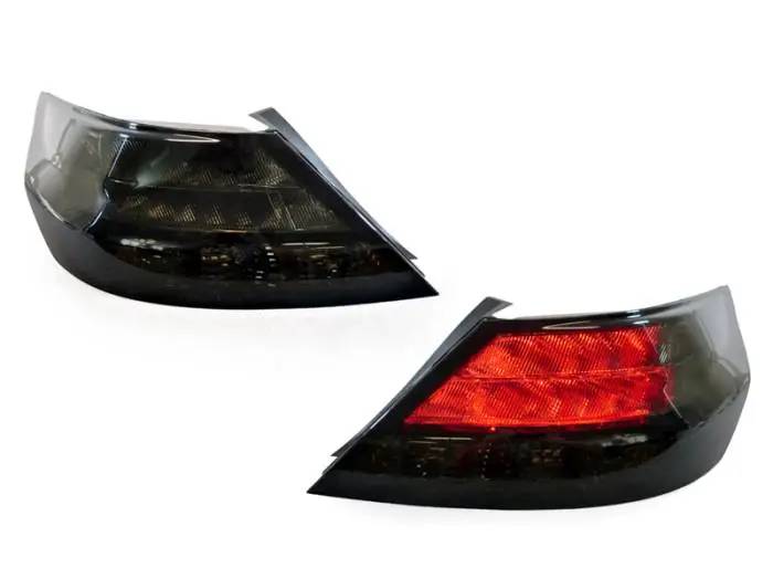 Buy Direct Acura TL Black / Smoke DEPO Tail Lights Set