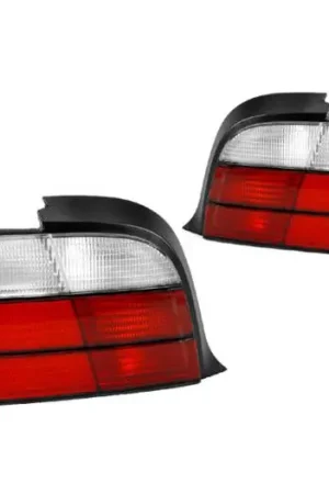 Must Have BMW E36 2D/Cabrio Red/Clear DEPO Tail Lights