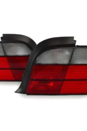Buy Today BMW E36 2D/Cabrio Red/Smoke DEPO Tail Lights