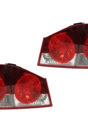 Honda Civic 4D Fd2 Jdm DEPO Tail Lights Set - 4 Pieces Reduced Price