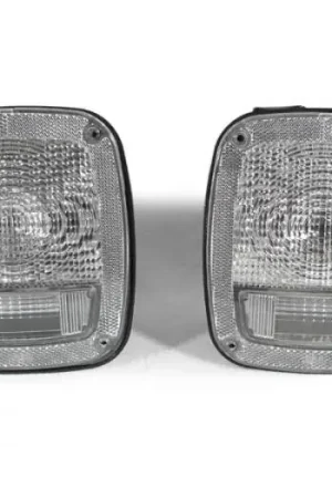 Jeep TJ/YJ Wrangler Clear DEPO Tail Light (Yj Needs Minor Adjustment To Fit) Next Day Delivery