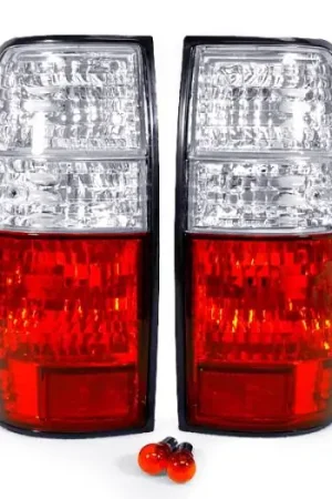 Limited Edition Toyota Land Cruiser & 1995-1997 Lexus Lx450 Red/Clear DEPO Tail Light