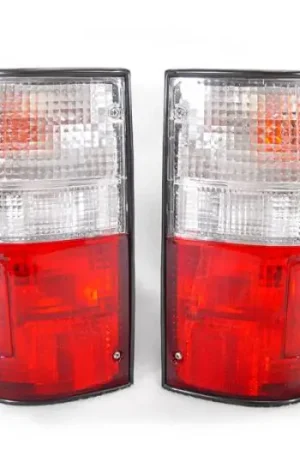 Authentic Toyota Pick-Up 2Wd/4Wd Red/Clear Rear DEPO Tail Light