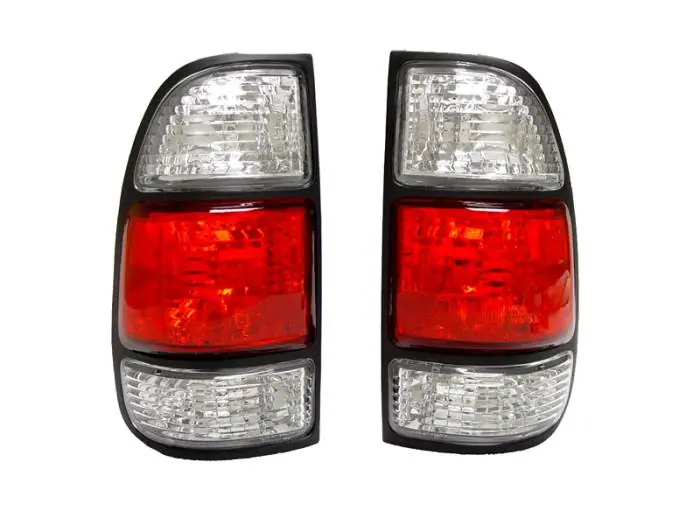 Factory Price Toyota Tundra Red/Clear Rear DEPO Tail Light