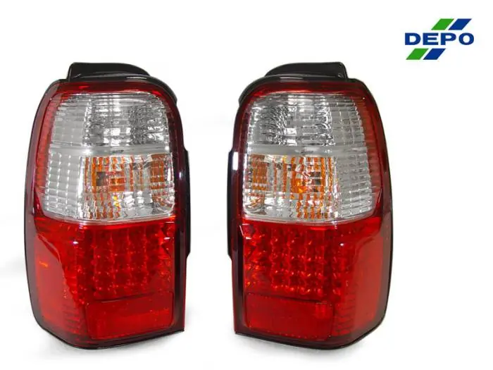 Toyota 4Runner Red/Clear Led Rear DEPO Tail Light Hot Deal