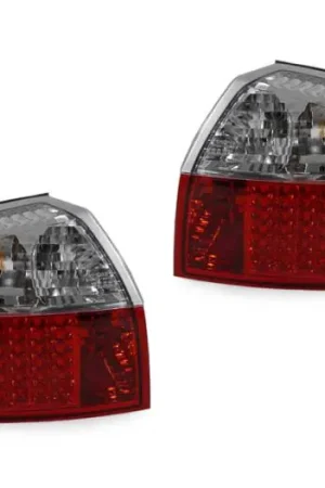 Audi A4 4D B6 Chassis Led Red/Clear DEPO Tail Lights Shop Now