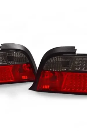 BMW E36 2D Led Red/Smoke DEPO Tail Lights Special Offer
