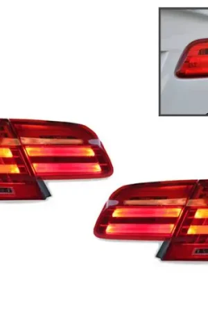 Bargain BMW E92 2D Coupe Euro Lci Look Led DEPO Tail Light 4Pcs W/Wiring Included