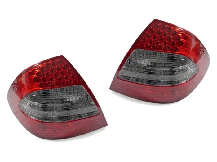 Mercedes W211 E-Class Led Facelift Look Red/Smoke/Red DEPO Tail Lights Place Order