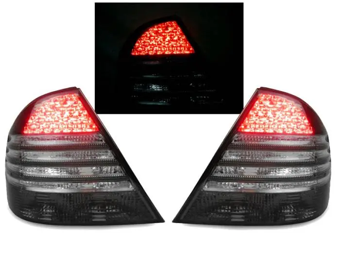 Direct From Factory Mercedes W220 S-Class Led Facelift Look Smoke DEPO Tail Lights w/ Circuit Board
