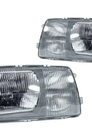 Final Sale Mercedes W126 European DEPO Headlight - Set