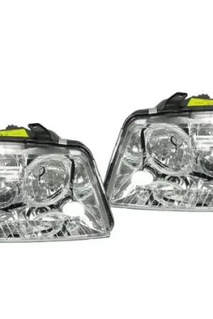 High Quality Volkswagen Jetta / Bora Depo Chrome Angel Eyes DEPO Headlight