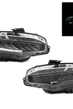 Honda Civic Full Led DEPO Headlight Modern