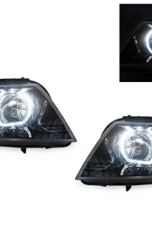 Get Yours BMW E90 Depo V3 Black Housing U-Ring Led Angel DEPO Headlight