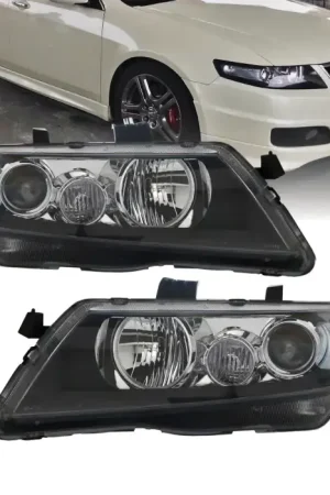Fast Shipping Acura TSX Jdm 07-08 Style With Blue Corner D2S Projector DEPO Headlight