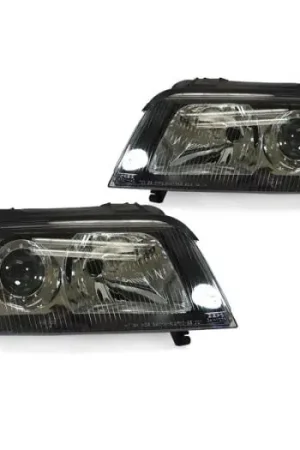 Fast Shipping Audi B5 A4 & 00-02 S4 Black Projector DEPO Headlight