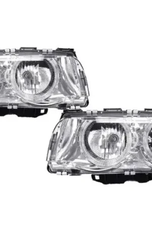 BMW E38 7 Series Chrome Projector Angel DEPO Headlight W/Motor Exclusive Offer