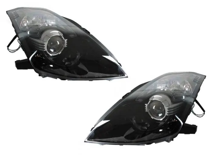Nissan 350Z Max Black Projector DEPO Headlight - D2S Xenon Model Editor’s Pick