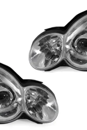 Mercedes W203 2D Coupe Chrome Projector DEPO Headlight Place Order