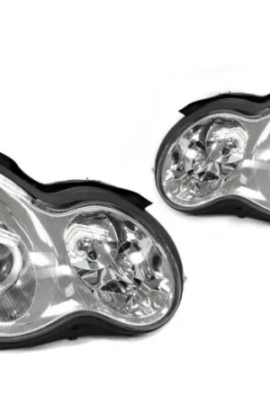 Bargain Mercedes W203 4D/5D Chrome Projector C55 Look DEPO Headlight