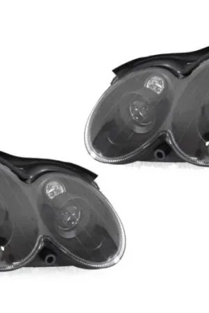Mercedes W209 Clk-Class Black Projector DEPO Headlight For Halogen Model Bulk Order