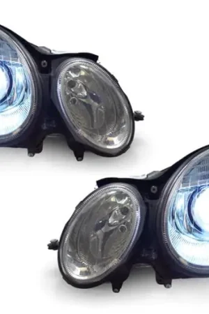 Mercedes W211 E-Class Euro Am Projector DEPO Headlight - H7 Housing Set New Release