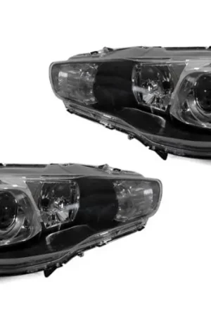 Weekend Sale Mitsubishi Lancer Projector DEPO Headlight Set With Clear Corner