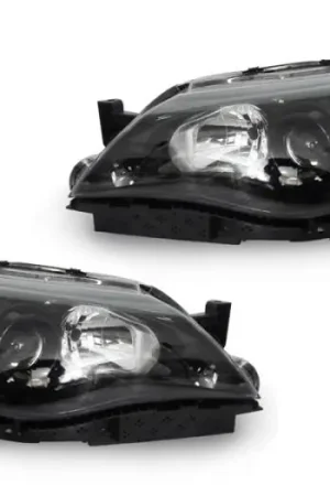 Clearance Subaru Impreza Black Clear Projector DEPO Headlight