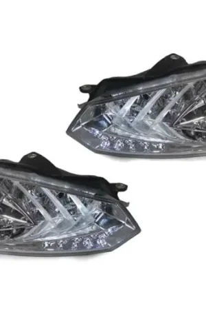 Volkswagen Golf 6 Depo Chrome R8 Projector DEPO Headlight - For Halogen Model Get Yours