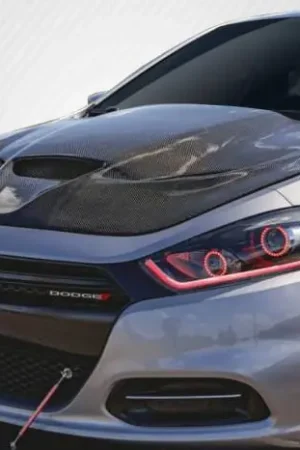 Fresh Stock Dodge Dart Hellcat Look Carbon Fiber Creations Body Kit- Hood!!! 113648