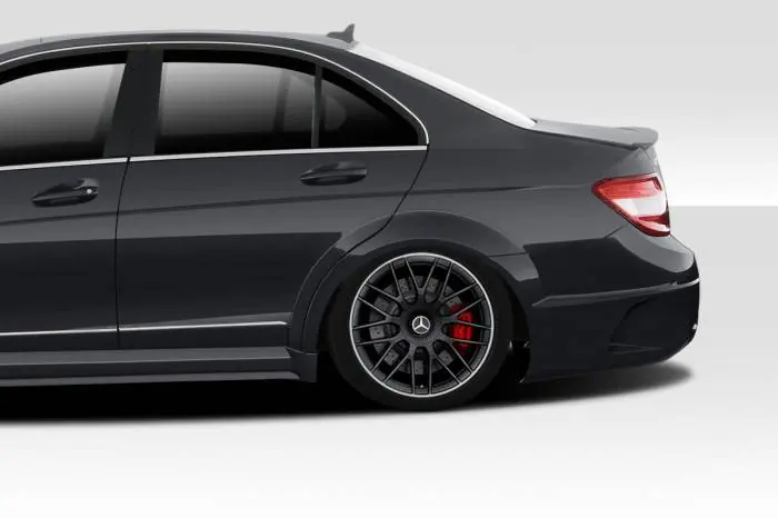 Mercedes C63 Black Series Look Duraflex Fender Flares!!! 113921 Must Have