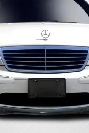 Free Returns Mercedes S Class Sport Carbon Fiber Front Bumper Lip Body Kit!!! 113438