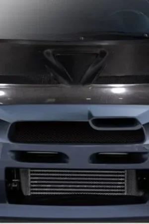 Must Have Mitsubishi Lancer Race DriTech Carbon Fiber Body Kit- Hood!!! 114017