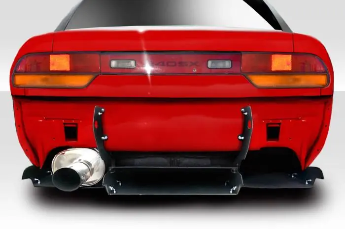 Latest Fits Nissan 240SX RBS V3 Duraflex Rear Bumper Lip Body Kit!!! 113874