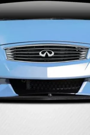 Holiday Sale Fits Infiniti G Coupe LBW Carbon Fiber Front Bumper Lip Body Kit 113528