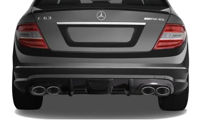 Mercedes C Class AF-1 Aero Function Rear Bumper Lip Body Kit 113760 Fresh Stock