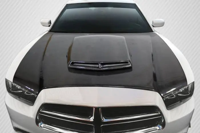Dodge Charger TA Look Carbon Fiber Creations Body Kit- Hood 114095 High Quality