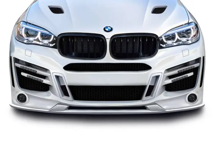 BMW X6 AF-1 Aero Function Front Bumper Lip Body Kit 114153 One Day Deal