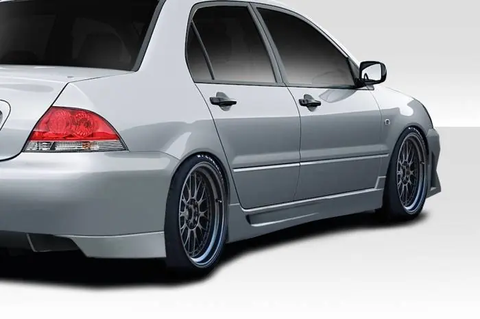 Free Shipping Mitsubishi Lancer Trackstars Duraflex Side Skirts Body Kit 114665