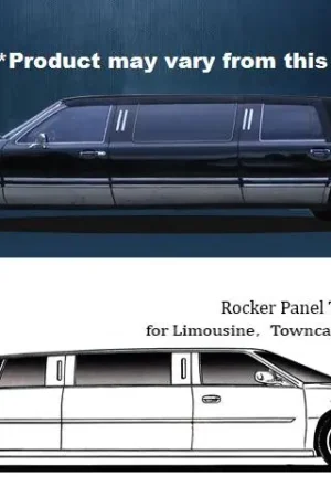 Best Seller LINCOLN TOWN CAR 54" QAA Stainless 10pcs Rocker Panel Trim TH30683