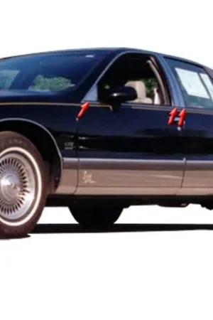 Big Sale CHEVROLET CAPRICE 4dr QAA Stainless 8pcs Pillar Trim PP33175