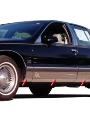 In Demand CHEVROLET CAPRICE 4dr QAA Stainless 14pcs Rocker Panel Trim TH33175