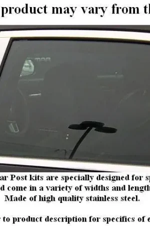 CADILLAC SEDAN DEVILLE 4dr QAA Stainless 6pcs Pillar Trim PP34246 Limited Edition